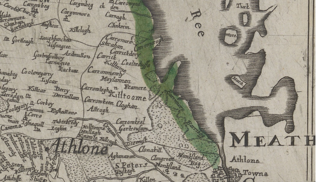 Down Survey map (circa 1650)